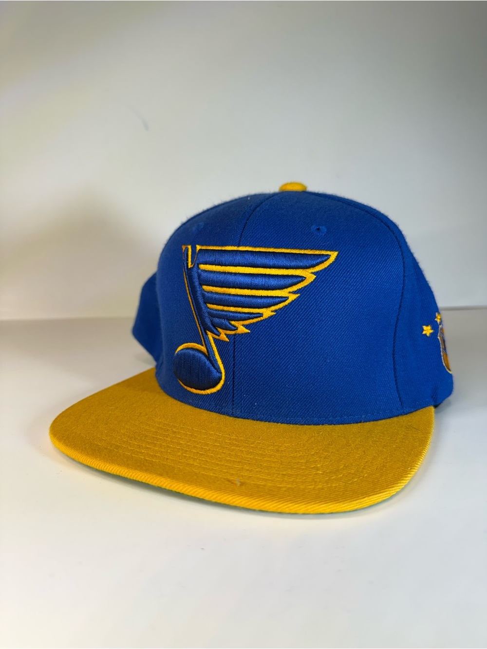 Blue and Gold St. Louis Blues Logo Snapback Hat